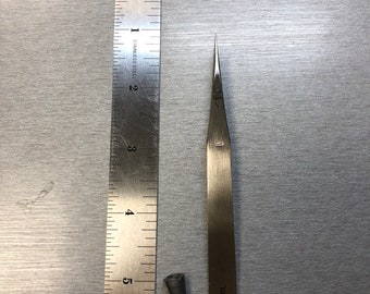 Stainless Steel #1 Shape Tweezer: Beading Utility (120mm)