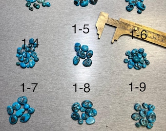 Kingman Turquoise Freeform Grab Bag Stone Kits 6.99 USD 15-17 carats - USA Mined & Stabilized. Sold by the Pack!