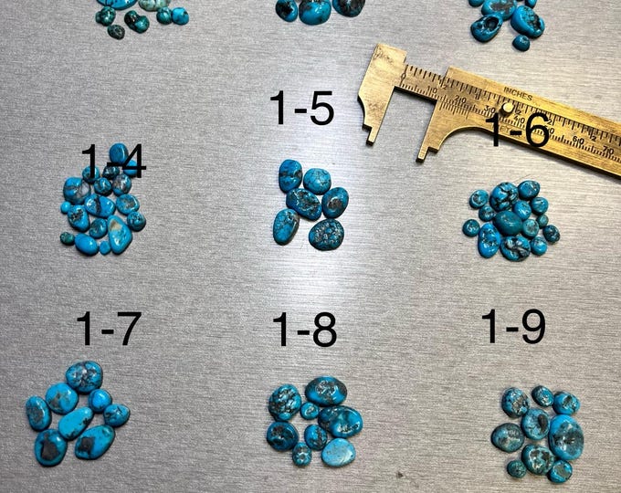 Kingman Turquoise Freeform Grab Bag Stone Kits 6.99 USD 15-17 carats - USA Mined & Stabilized. Sold by the Pack!