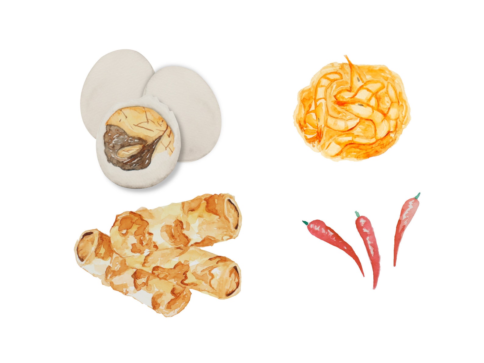 Filipino Street Food Cliparts in PNG - Etsy