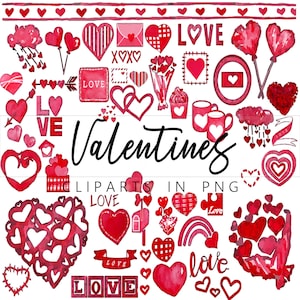 Valentines Day Icons Clip Art