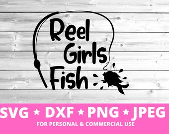 Download Reel Girls Fish Svg Etsy