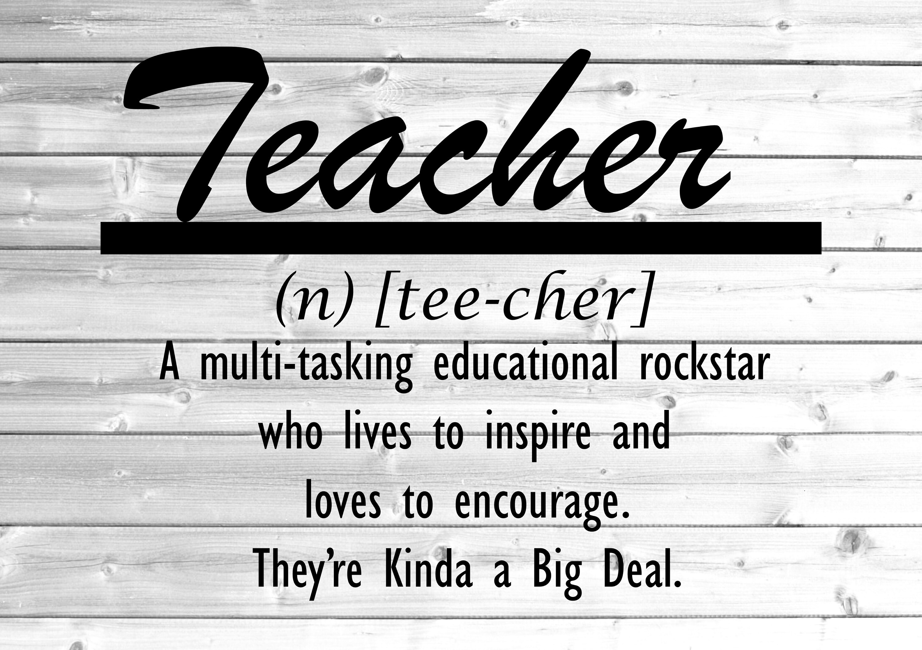 Teacher Definition SVG Cut File Commercial Use Instant Etsy