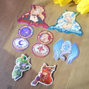 Wow sticker bundle pack | Vinyl Sticker |
