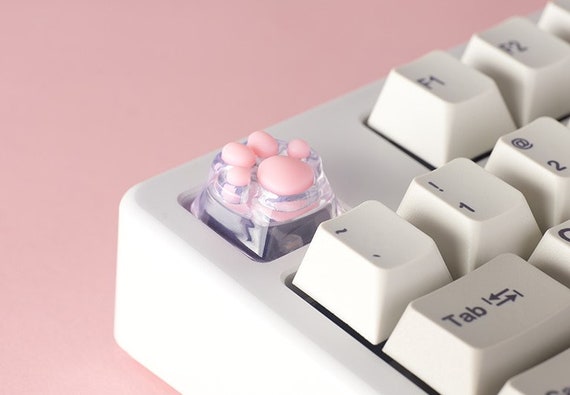 cat paw artisan keycap
