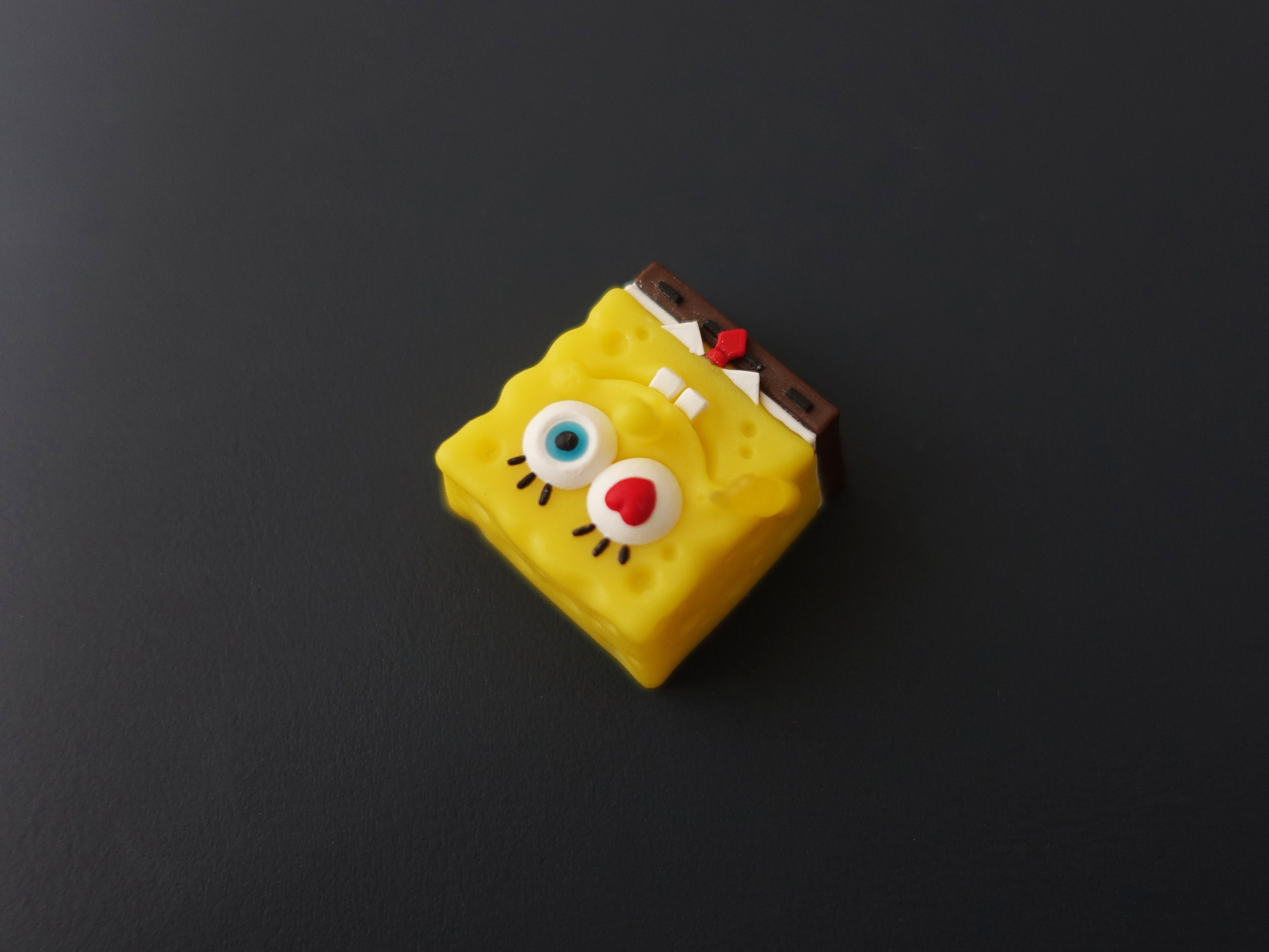 Handmade SpongeBob Resin Keycap for Mechanical Keyboard Fan Etsy