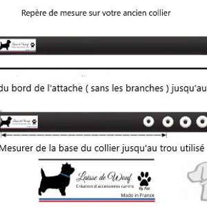 Collier anti-tiques pour chien en céramique EM Laissedewouf Collection Uni zdjęcie 8