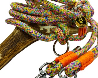 Flowers woof leash | 3-point leash rope 10mm