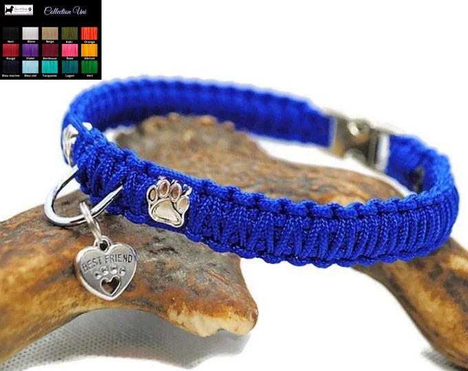 Paw Dog Collar - Width 1.5cm | Woof Leash