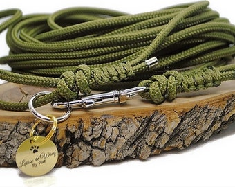 Woof leash | Uni rope leash 6mm | several colors