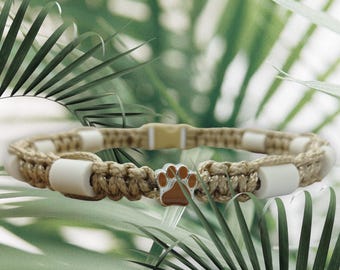 EM ceramic anti-tick collar natural protection for dogs | Laissedewouf Paw collection