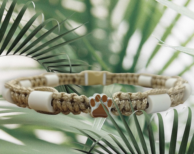 EM ceramic anti-tick collar natural protection for dogs | Laissedewouf Paw collection