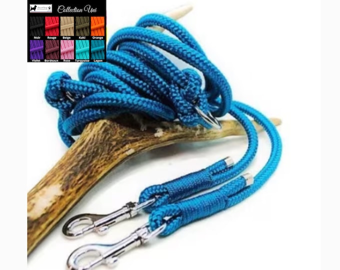 Woof leash | 3-point leash plain rope 10mm