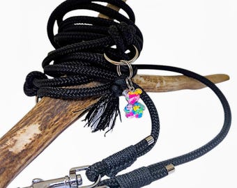 Woof leash | 3-point leash plain rope 6mm