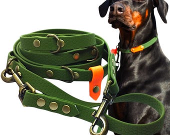 Baroudeur Dog Leash Hexa Multi-position 4 points | 16mm/20mm/25mm | Leash by Wouf