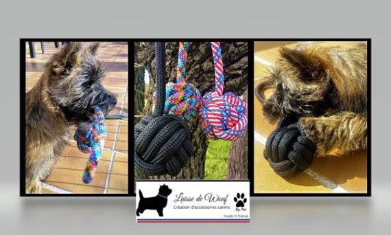 Jouet Pour Chien Corde Boule Flottante | Laisse de Wouf