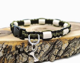 EM Ceramic Anti-Tick Dog Collar | Laissedewouf Bi-Color