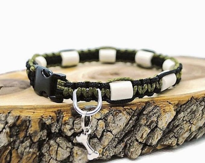 EM Ceramic Anti-Tick Dog Collar | Laissedewouf Bi-Color