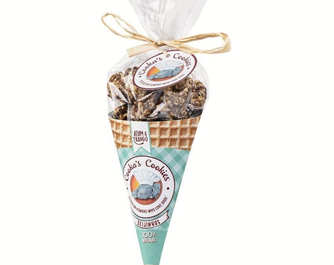 Cornet de friandises Poulet / Thon- COOKA'S COOKIES
