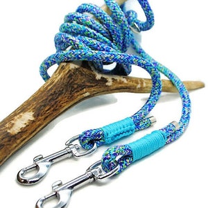 Woof leash | Mermaid Collection 3 Points leash in 8mm or 10mm paracord