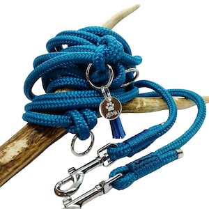 Woof leash | 3-point leash plain rope 6mm
