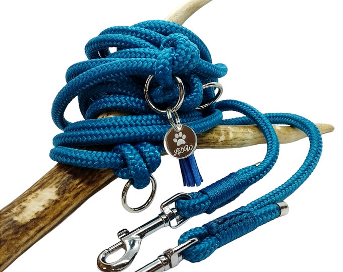 Woof leash | 3 point leash plain rope 6mm