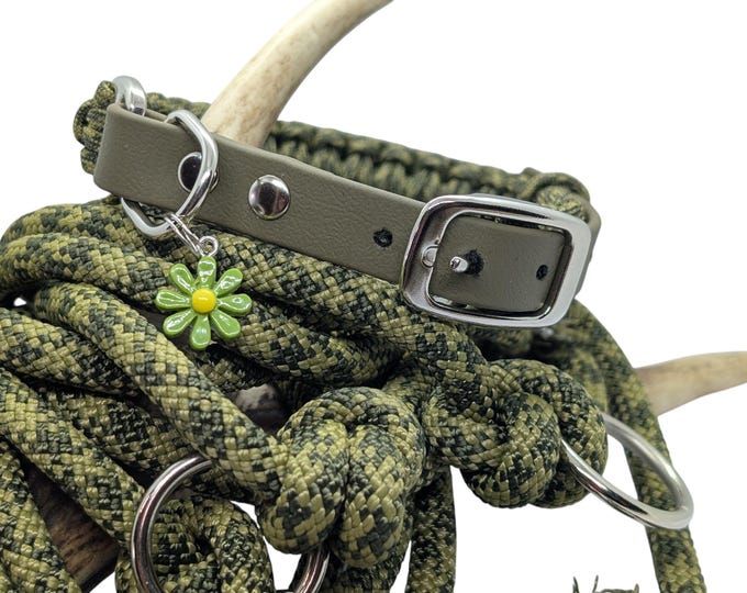 Woof Leash | RANGER Khaki Camouflage Paracord Collar