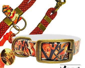 Forest Biothane Dog Collar 19mm | Woof Leash