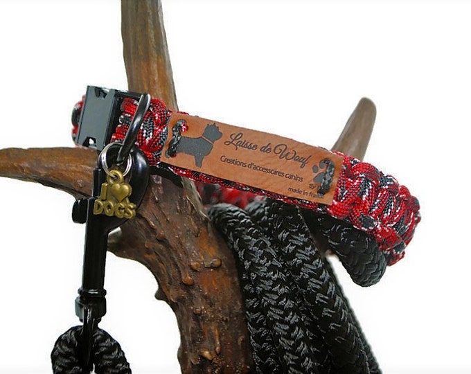 Scottish dog collar - width 2cm | Woof leash