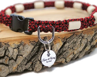 EM natural protection ceramic anti-tick collar for dogs | Laissedewouf Diamond collection