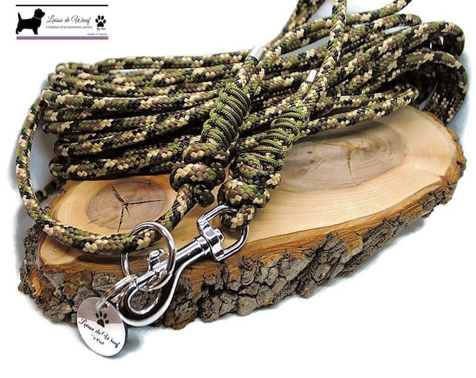 Wouf leash - 6mm Camouflage Lanyard - several lengths