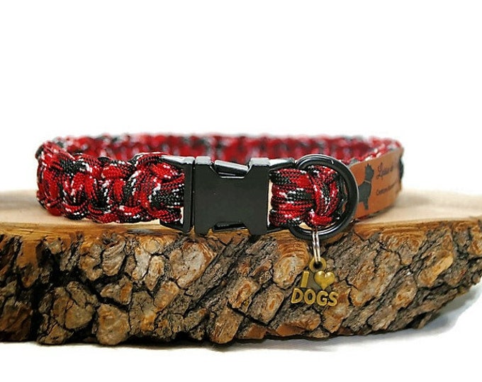 Scottish dog collar - width 2cm | Woof leash