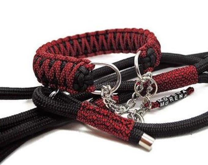 Diamond Collection dog collar - width 3cm - Woof leash
