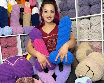 Butt Pillow, Crochet Booty Pillow,ass Pillow,badonkadonk Pillow, Crochet  Pillow,funny Gifts,handmade Pillow, Booty Crochet,mother's Day Gift 
