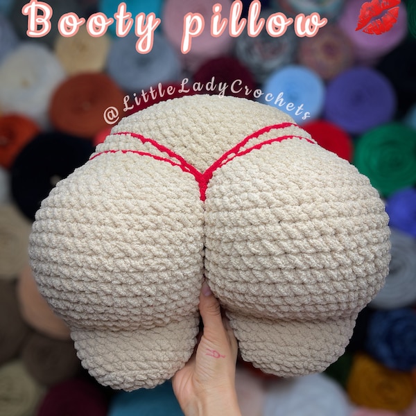 Custom order Booty pillow