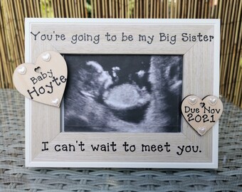 Me and My Big Sister Photo Frame Keepsake Gift