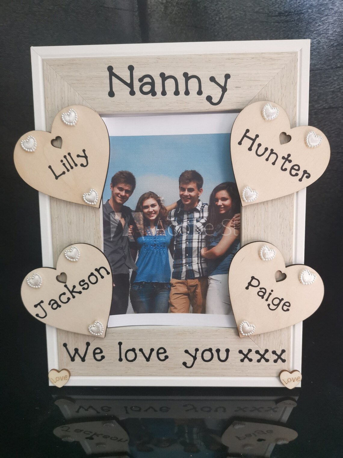 Personalised Nan Photo Frame / Picture Frame. Grandad Etsy