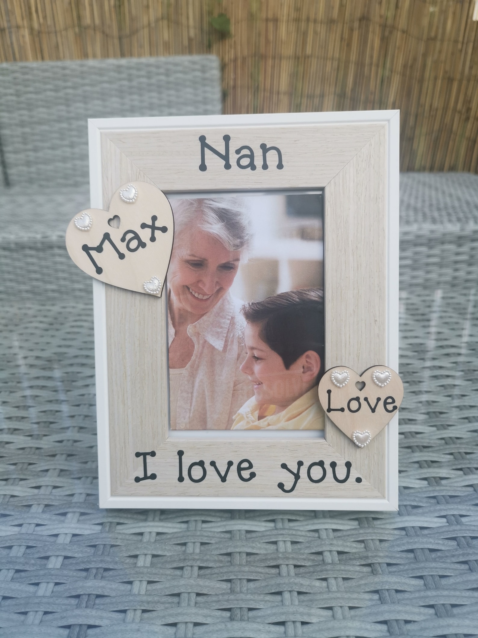 Personalised Nan Photo Frame / Picture Frame. Grandad Etsy