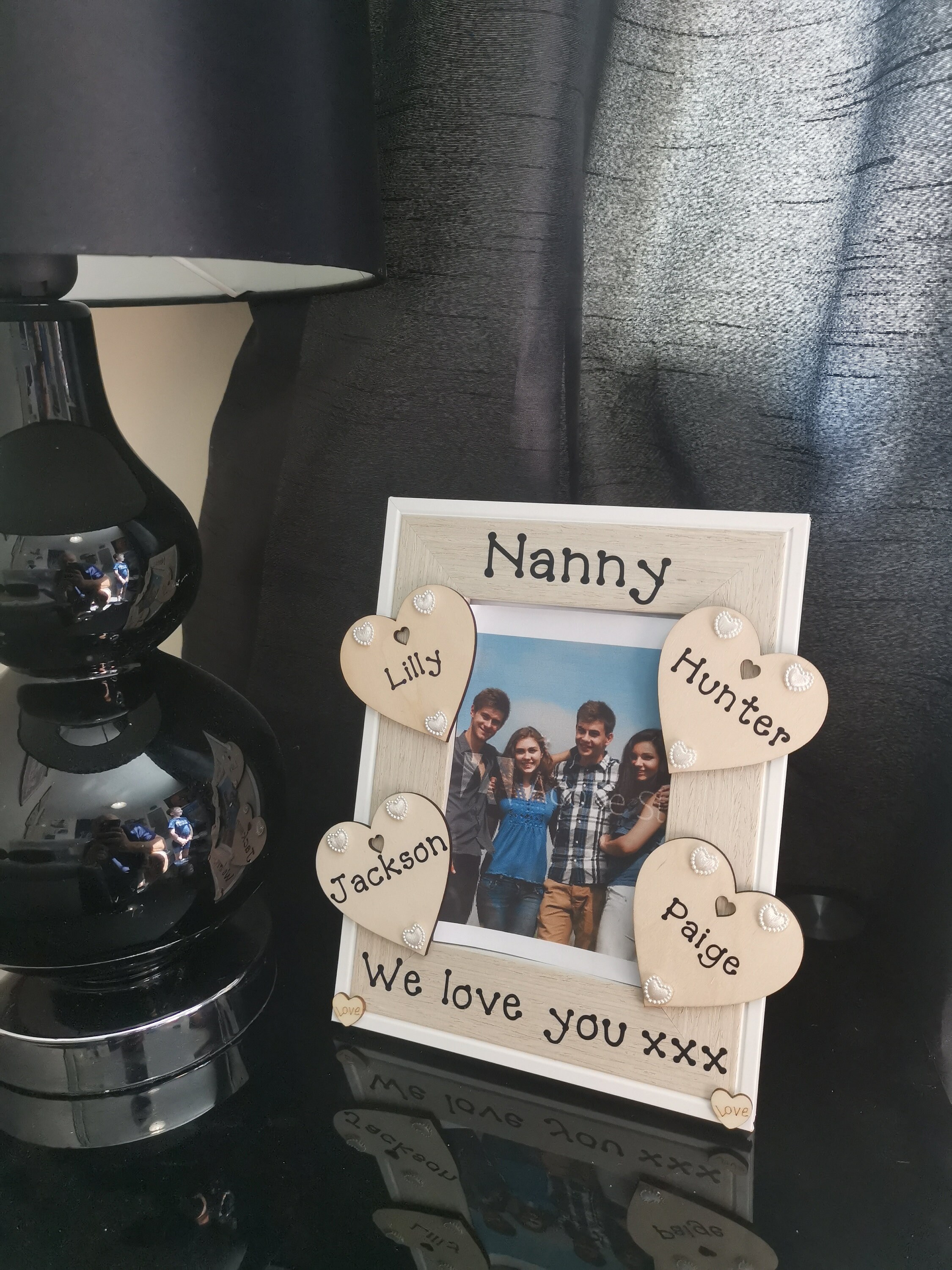 Personalised Nan Photo Frame / Picture Frame. Grandad Etsy