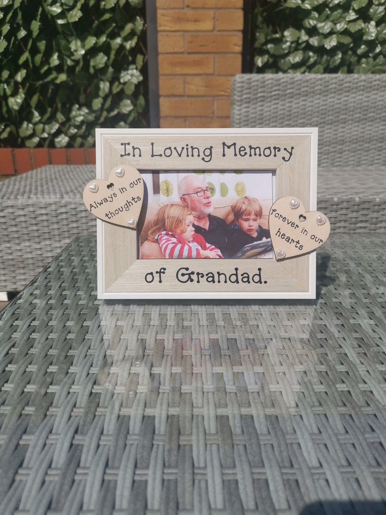 Personalised in Loving Memory Photo Frame Picture Frame. Etsy