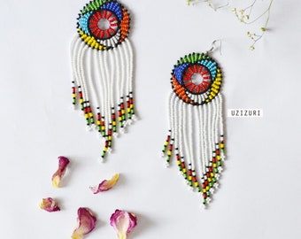 Bead earrings