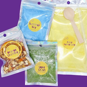 Personalised Mini summer potion kit, letterbox gift, mud kitchen,