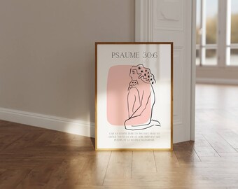 Autocollants Muraux Vinyles Avec Citations Bibliques - Décor Religieux Chrétien Pour La Maison