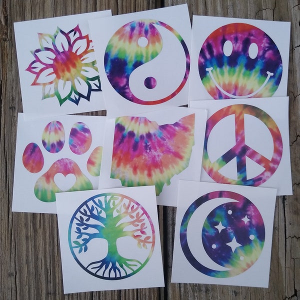 Tie Dye Decal