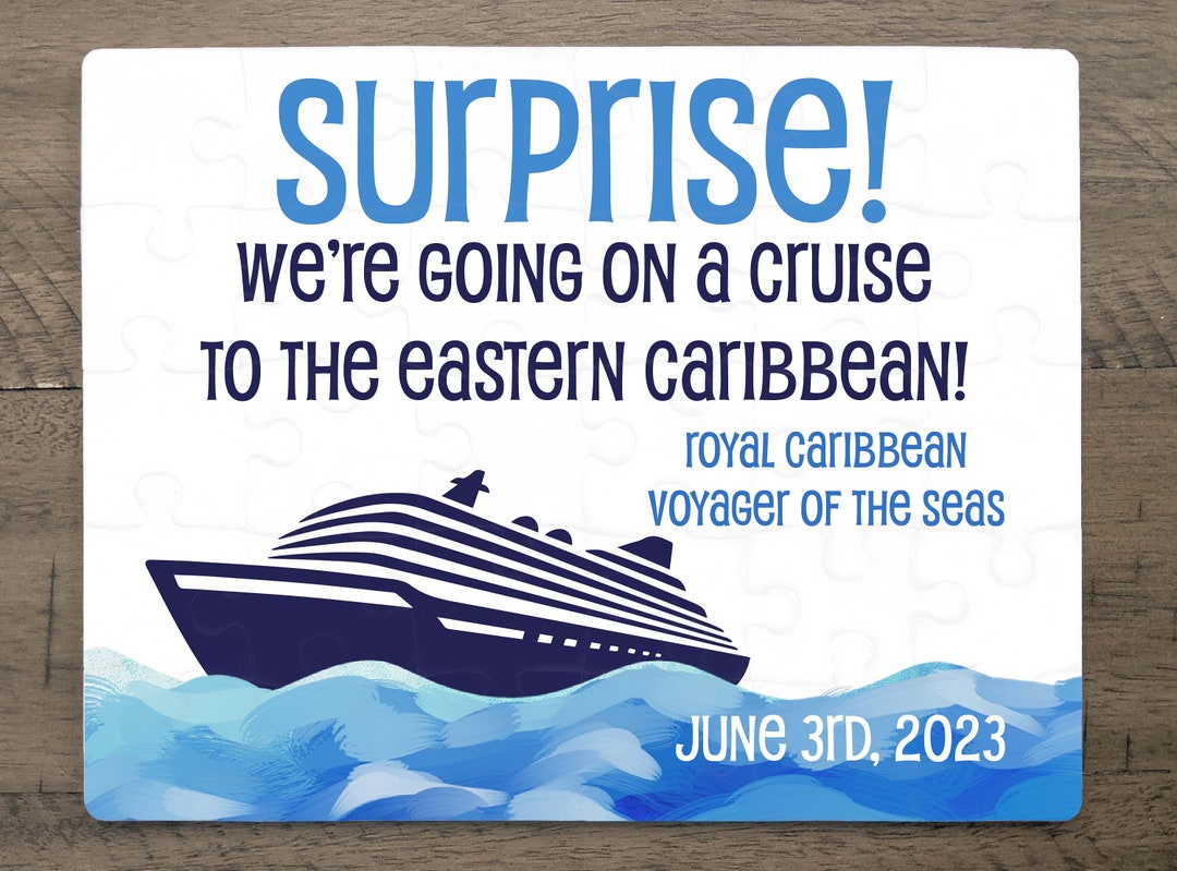 Cruise Surprise Reveal Puzzle Vacation Reveal Personalized Message cruise-surprise-reveal-puzzle-vacation-reveal-personalized-message
