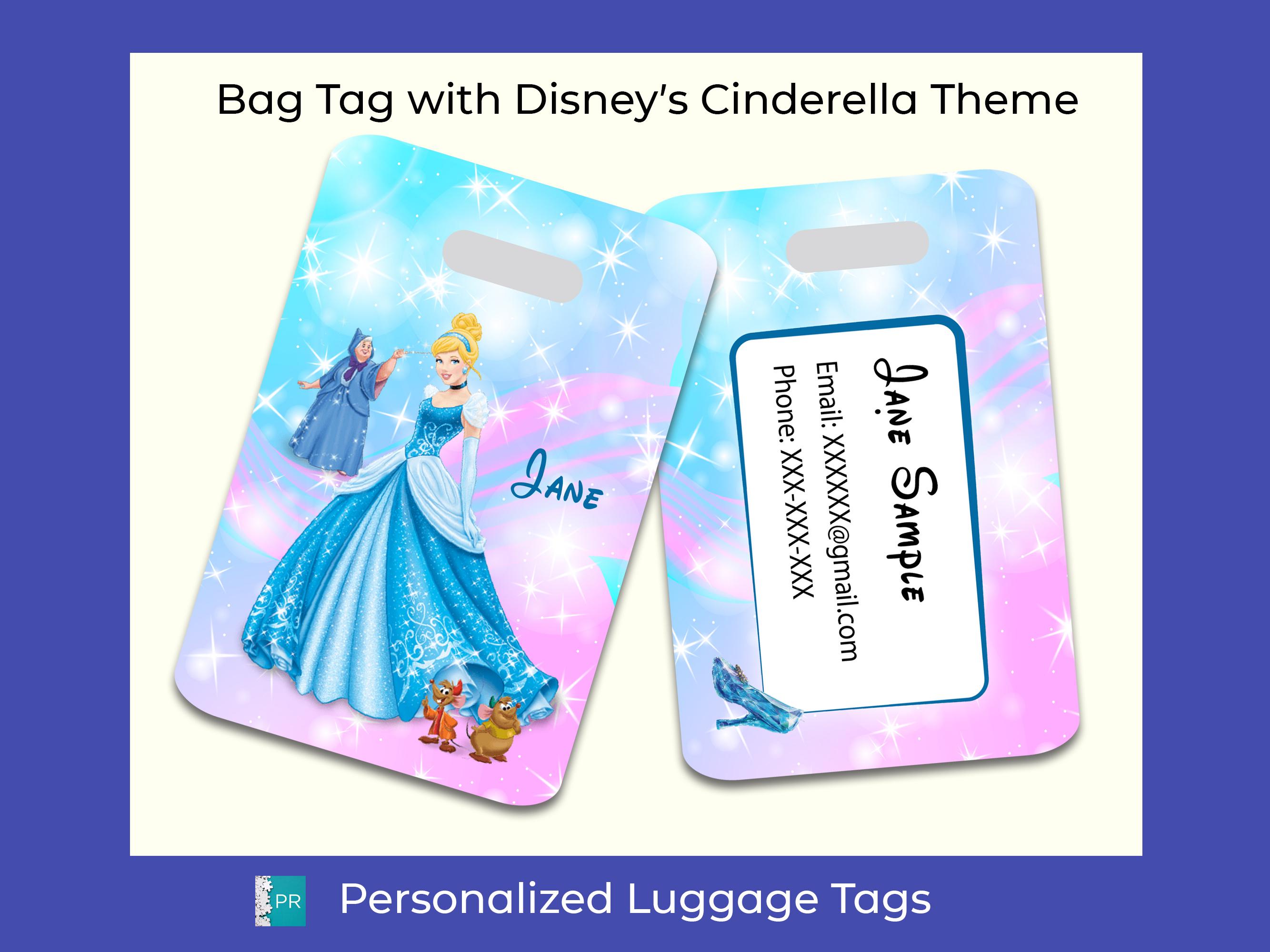 Free Printable Luggage Disney Character Luggage Tags Set Of Five