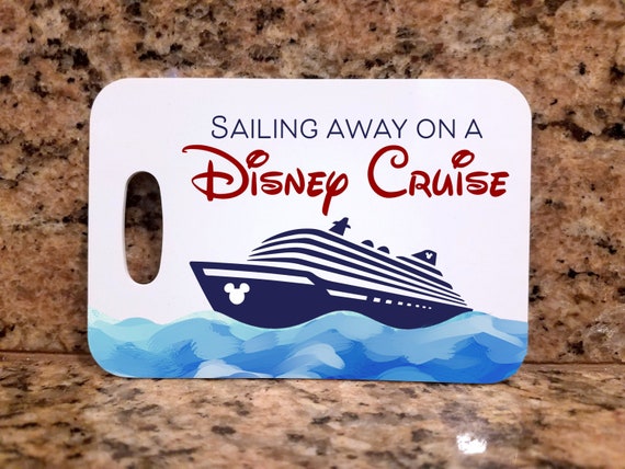 Disney Cruise Luggage Tag Custom Text Wish Magic Dream - Etsy Canada
