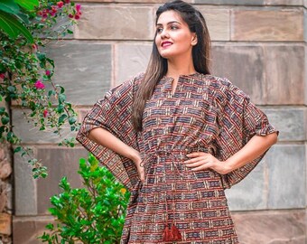 kalamkari one piece dress
