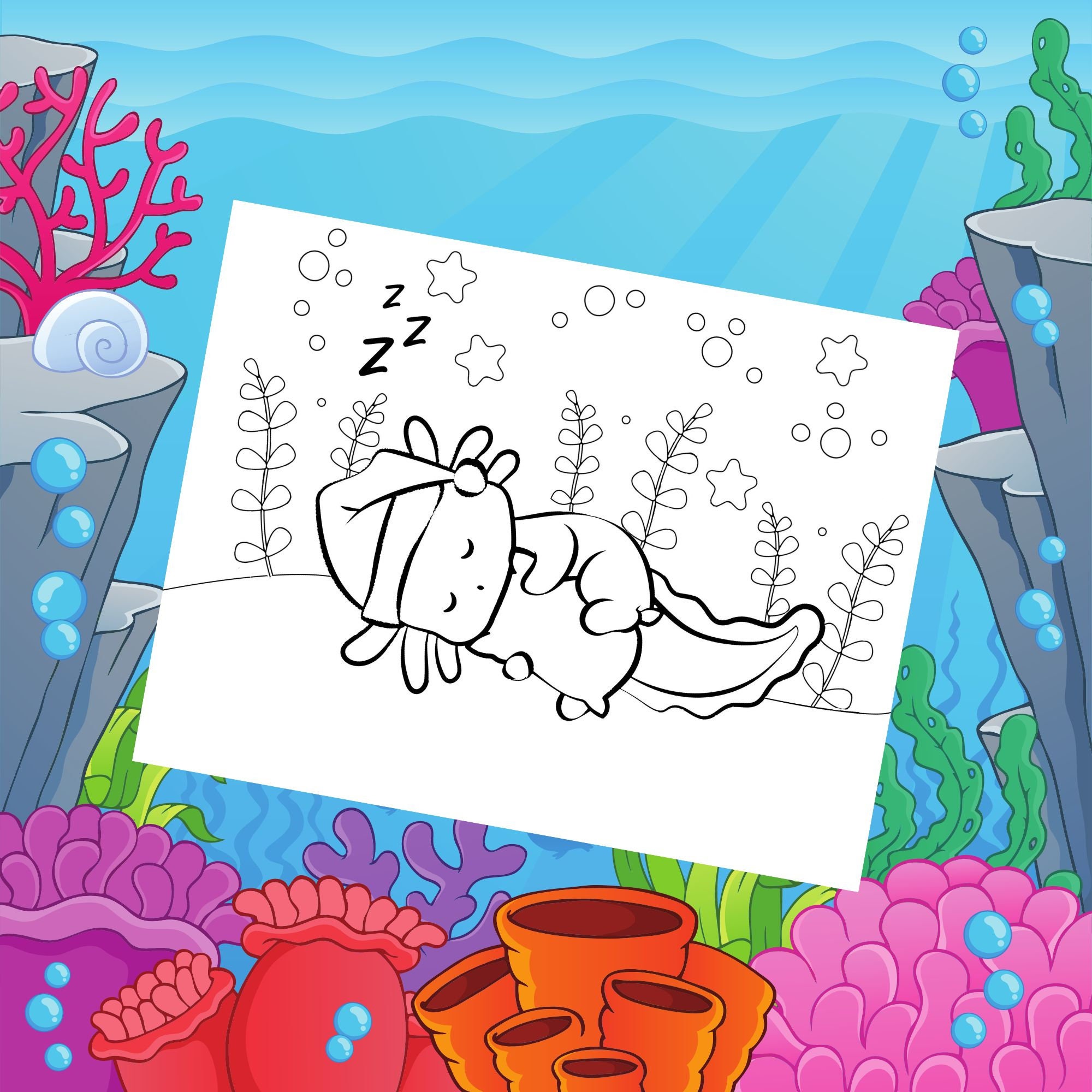 Axolotl Kids Coloring Pages Printable Coloring Pages - Etsy
