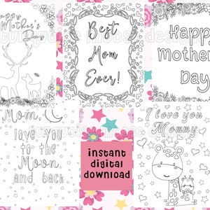 Disegni da colorare per bambini di buona festa della mamma